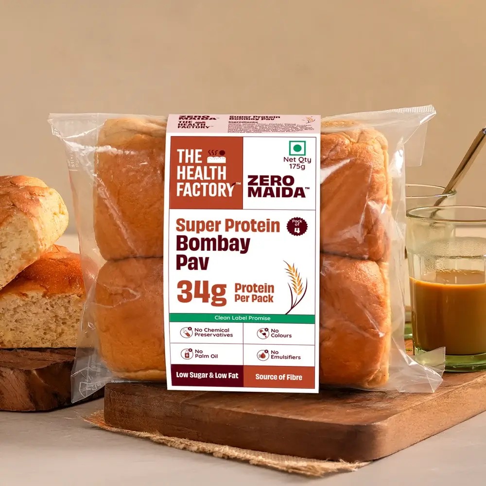 The Health Factory Zero Maida Protein Bombay Pav