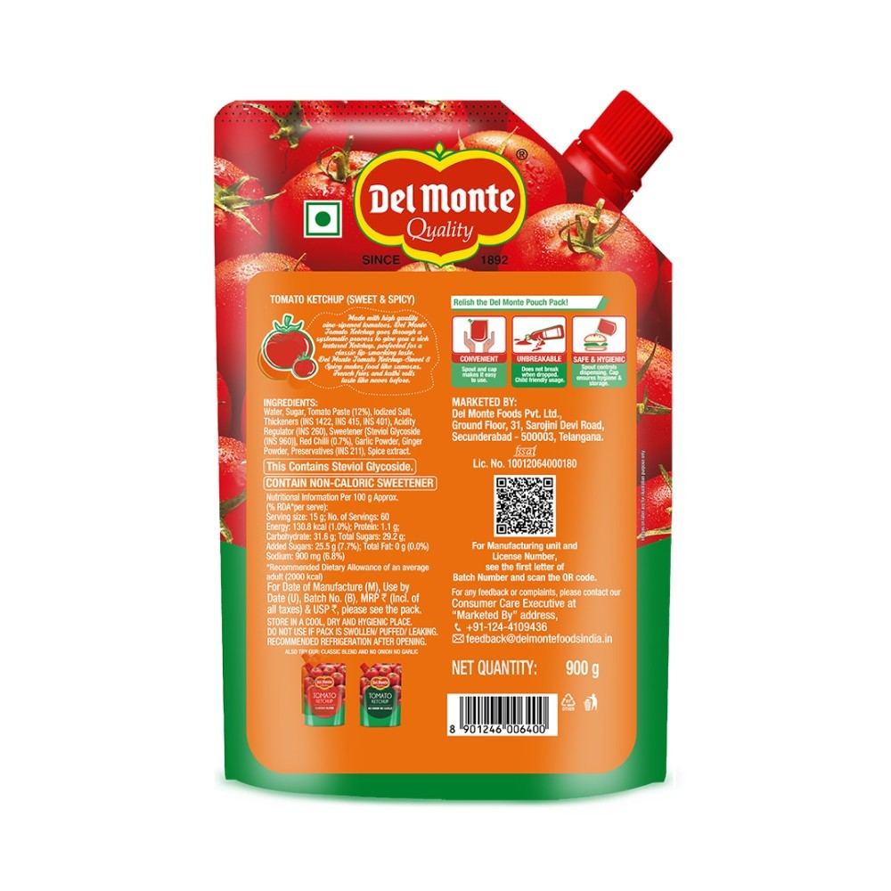 Del Monte Sweet & Spicy Chilli Ketchup