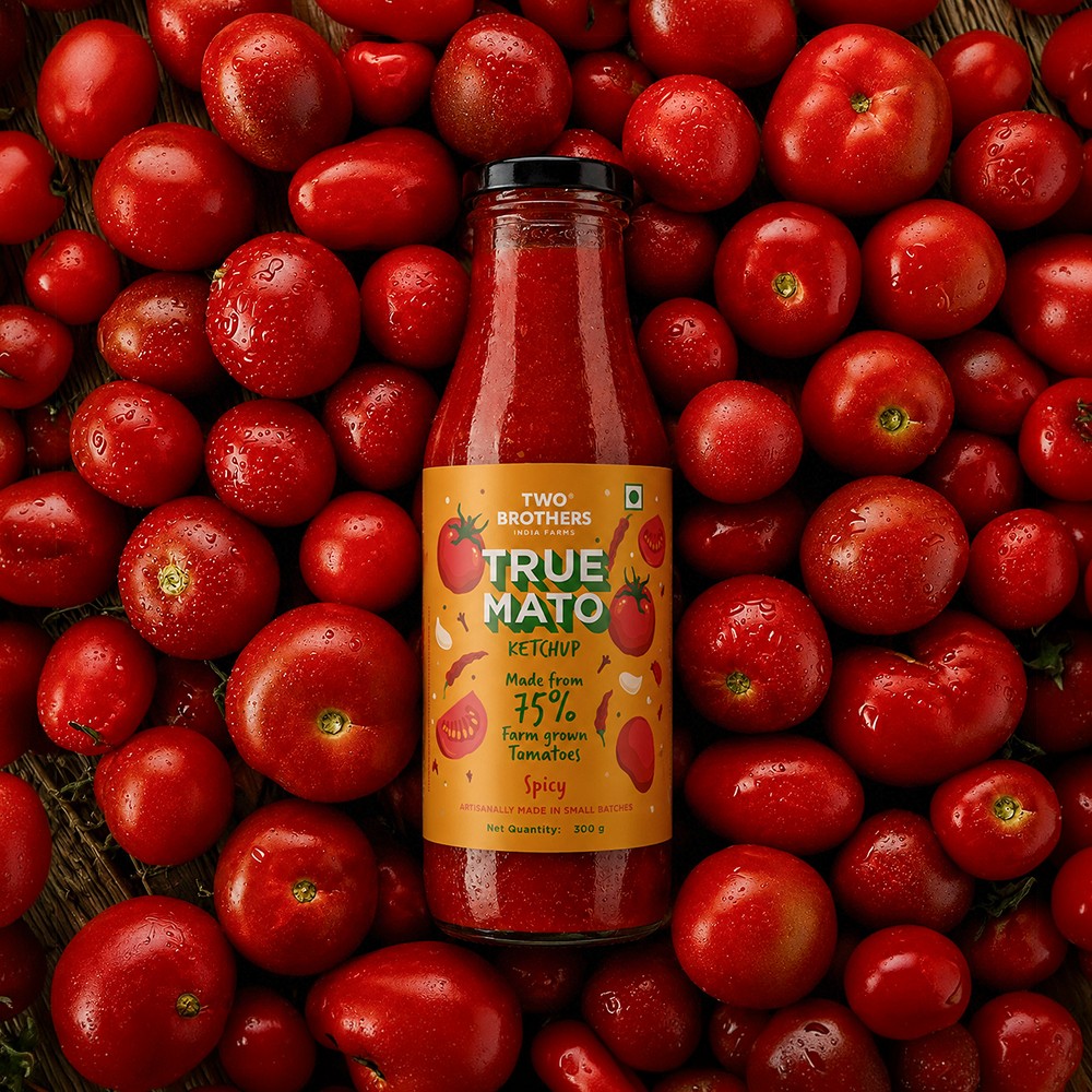 Two Brothers Truemato Ketchup, 75% Tomatoes