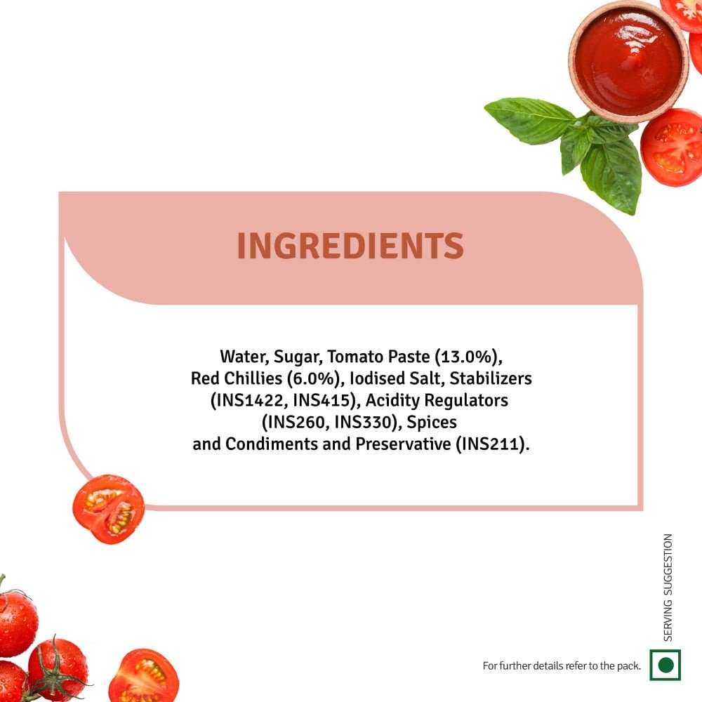 Veeba Chef's Special Hot-Sweet Tomato Chilli Ketchup