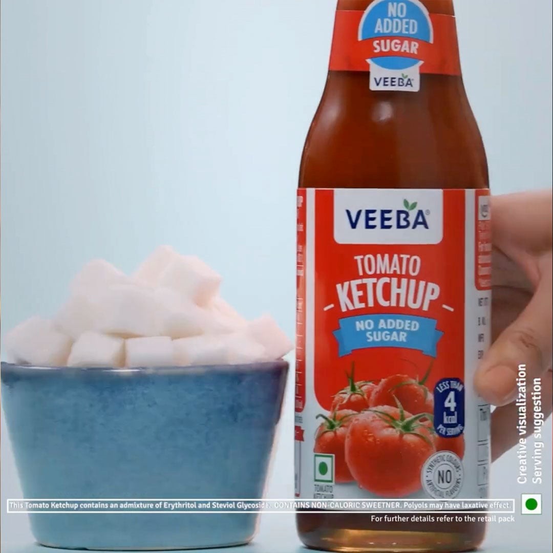 Veeba Tomato Ketchup No Added Sugar