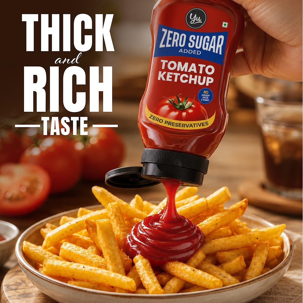 Yu Zero Sugar Tomato Ketchup