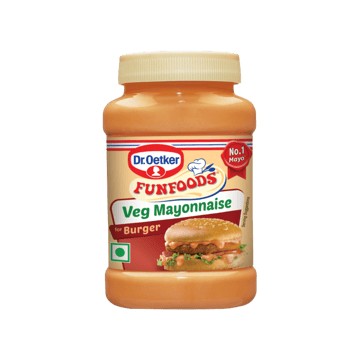 Dr. Oetker FunFoods Burger Mayonnaise