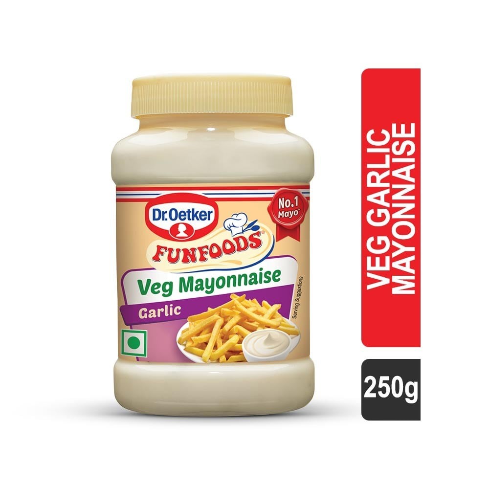 Dr. Oetker FunFoods Veg Garlic Mayonnaise