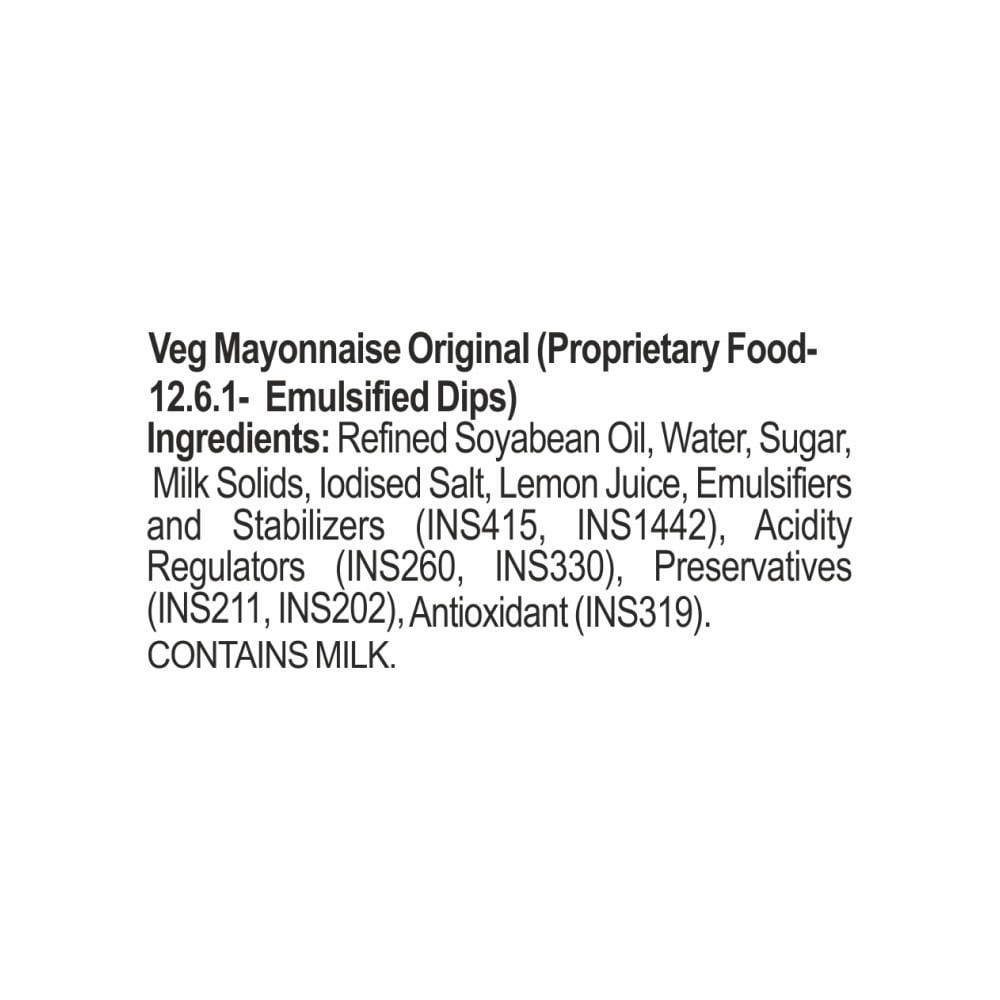 Dr. Oetker FunFoods Veg Mayonnaise Original