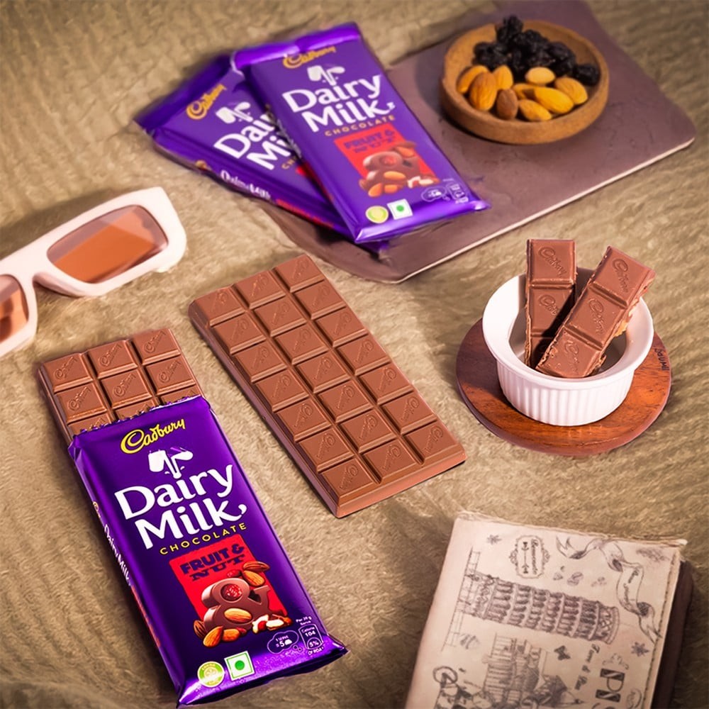 Cadbury Dairy Milk Fruit & Nut Milk Chocolate Bar