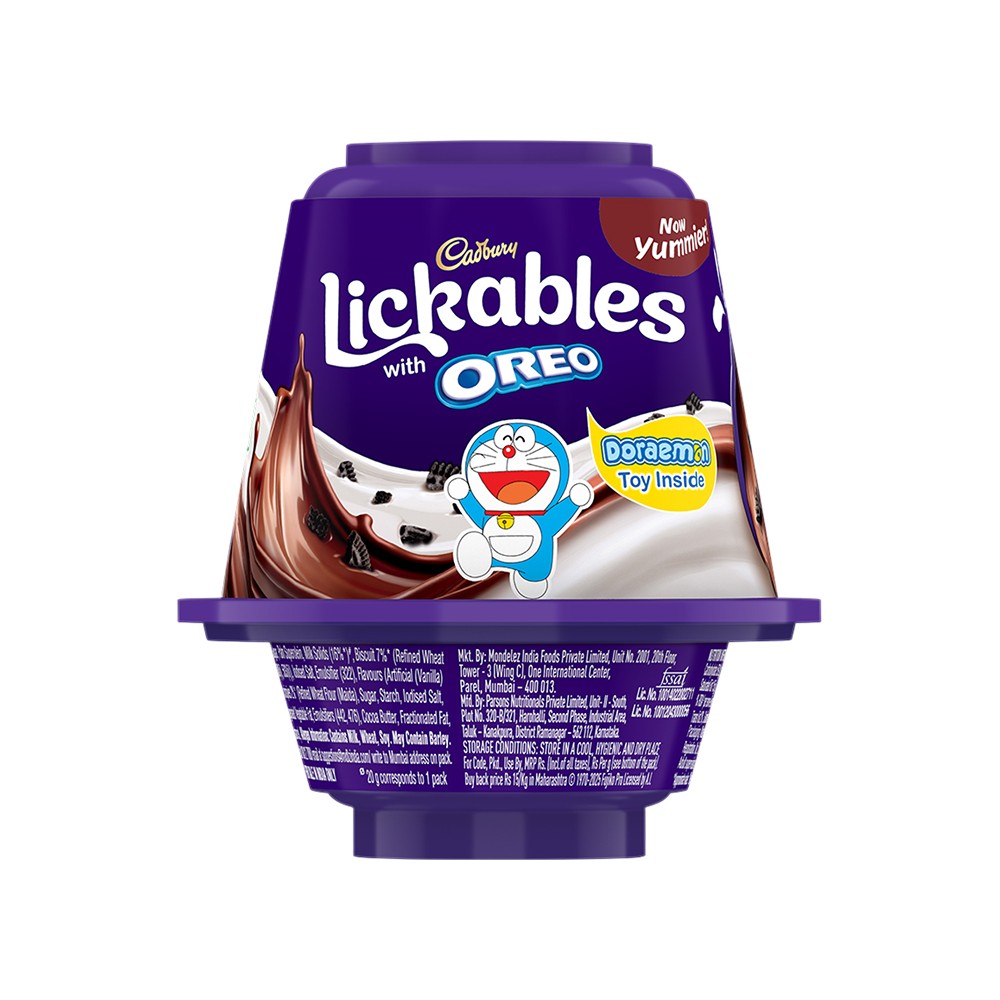 Cadbury Dairy Milk Lickables Shaped Chocolates with Oreo Chunks