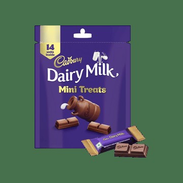 Cadbury Dairy Milk Mini Treats Chocolate Pack