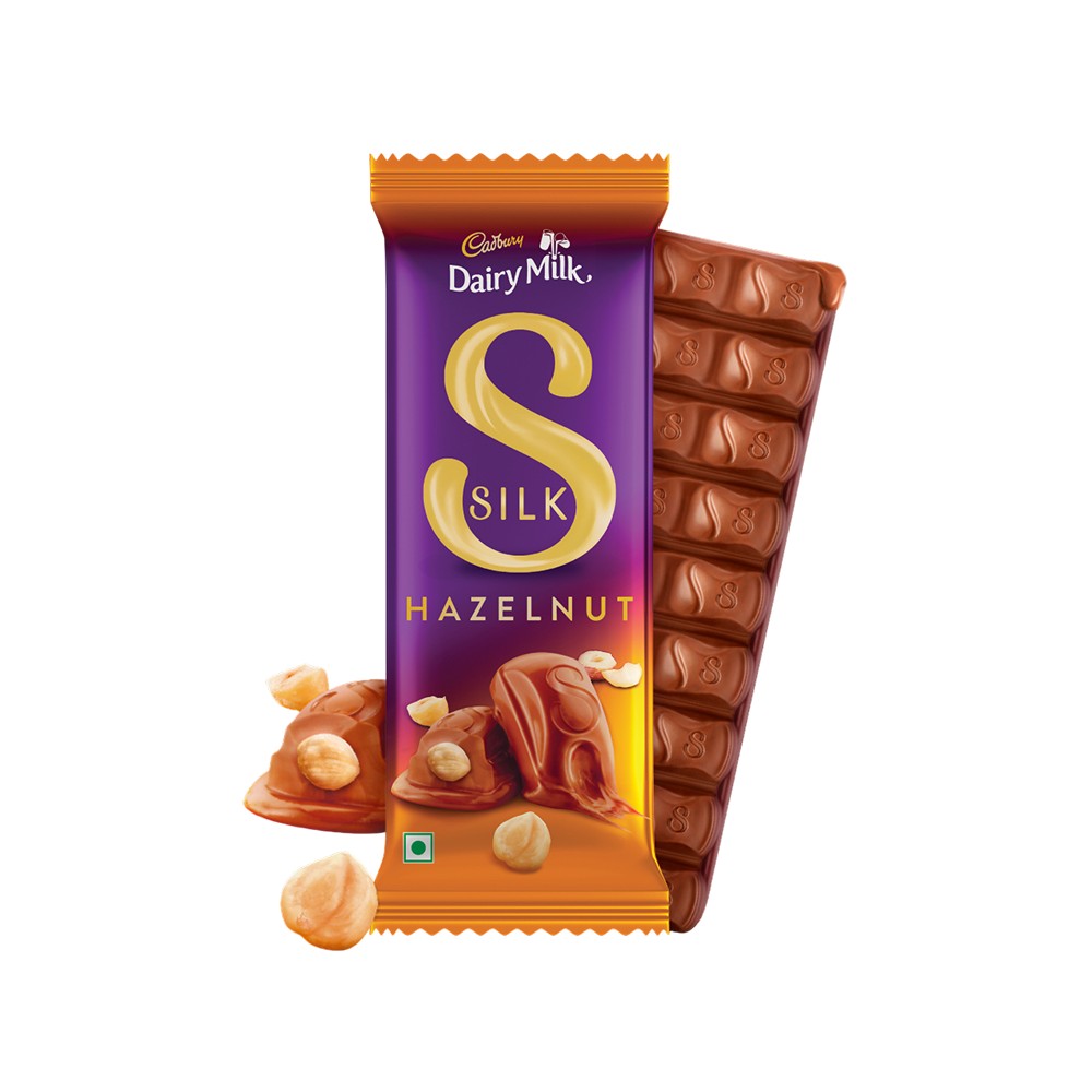 Cadbury Dairy Milk Silk Hazelnut Milk Chocolate Bar