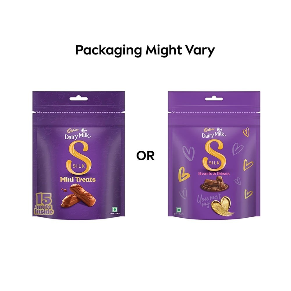Cadbury Dairy Milk Silk Mini Treats Milk Chocolate Pack