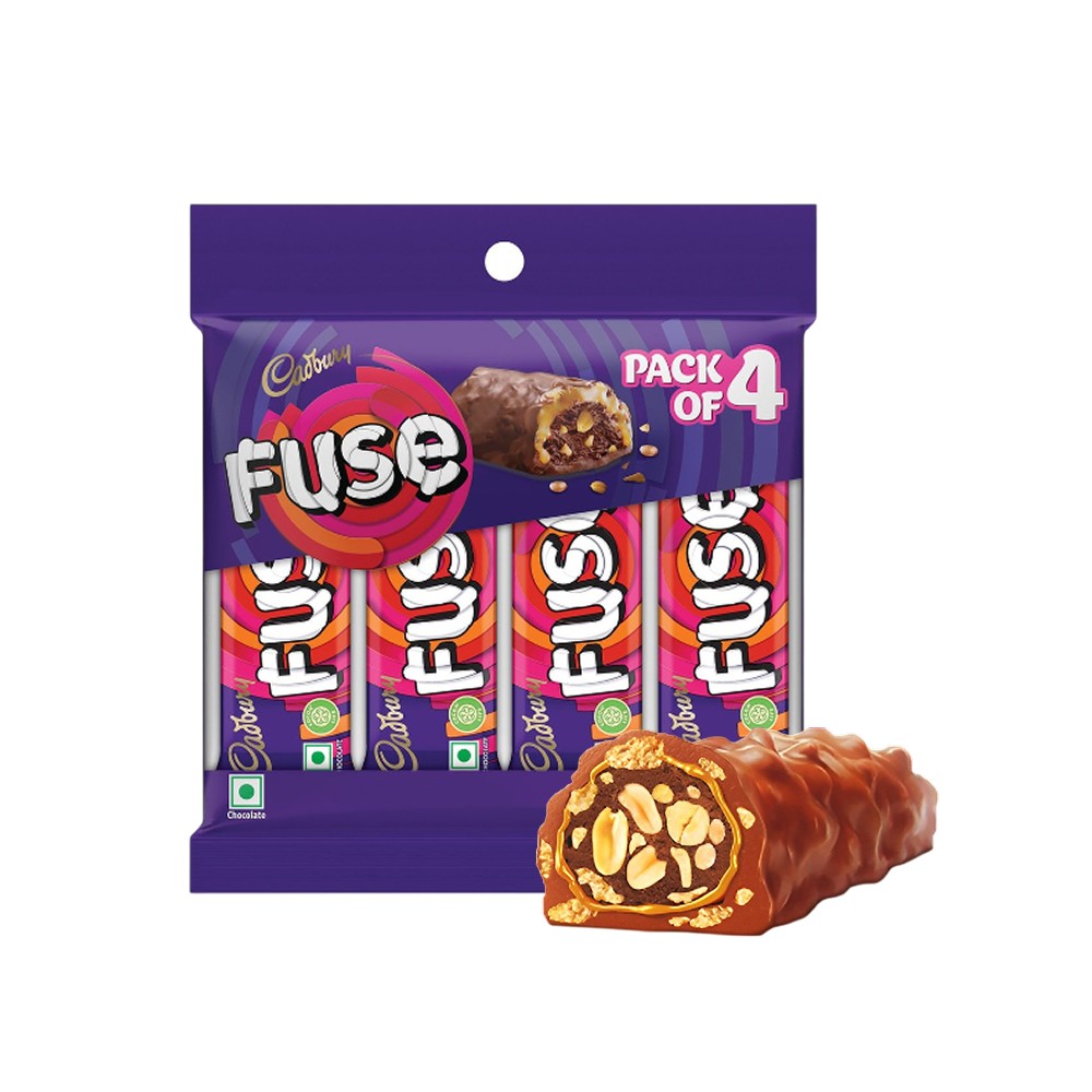 Cadbury Fuse Filled Bar Chocolate Pack