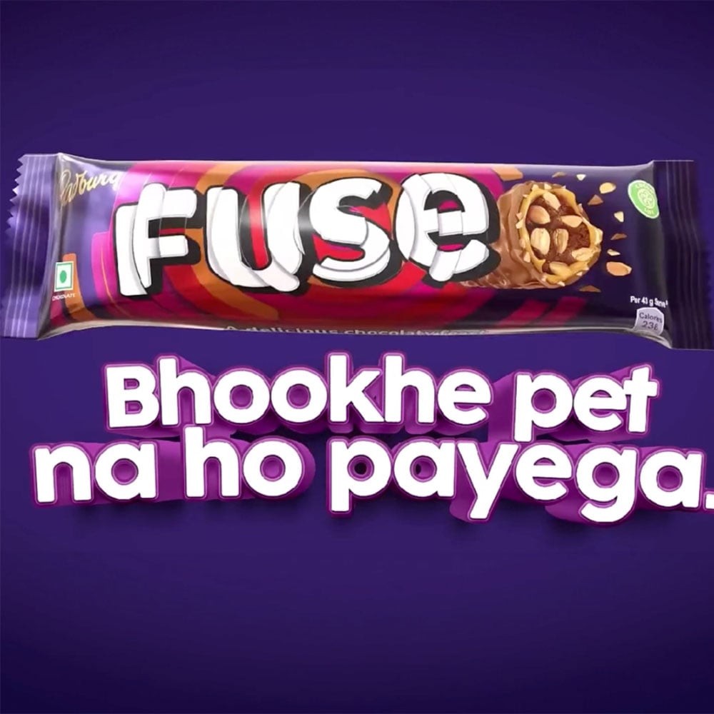 Cadbury Fuse Peanut & Caramel Chocolate Filled Bar