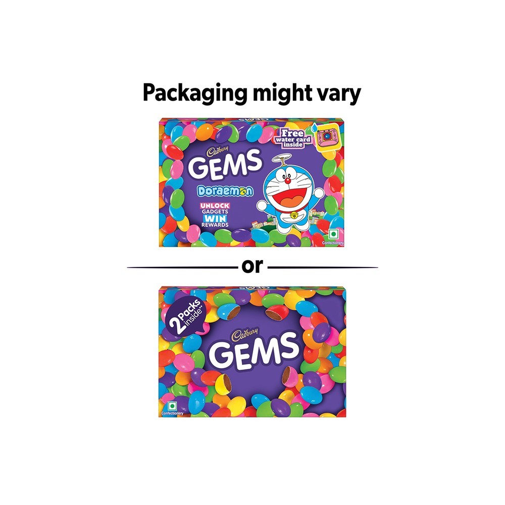 Cadbury Gems Duo Chocolates Pack