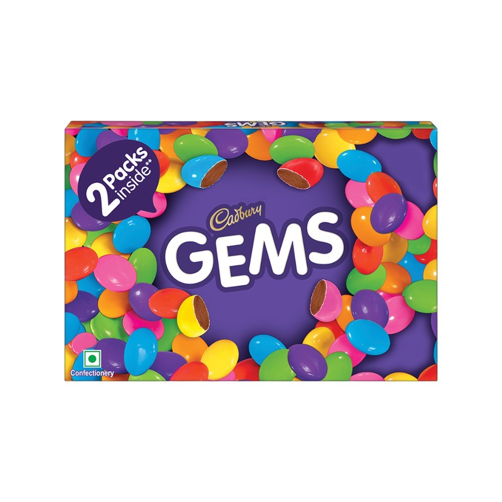 Cadbury Gems Duo Shaped Chocolates Pack