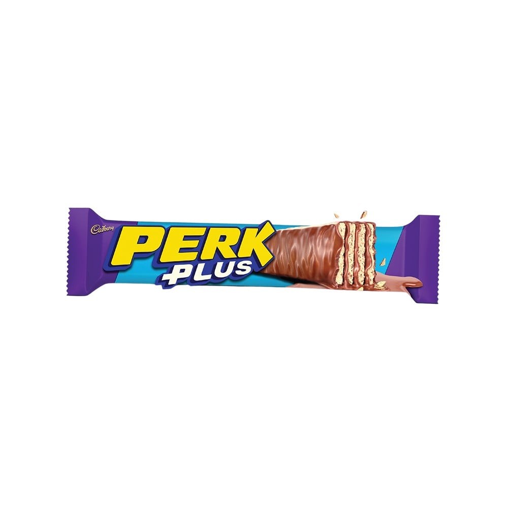 Cadbury Perk Plus Coated Wafer Chocolate Bar