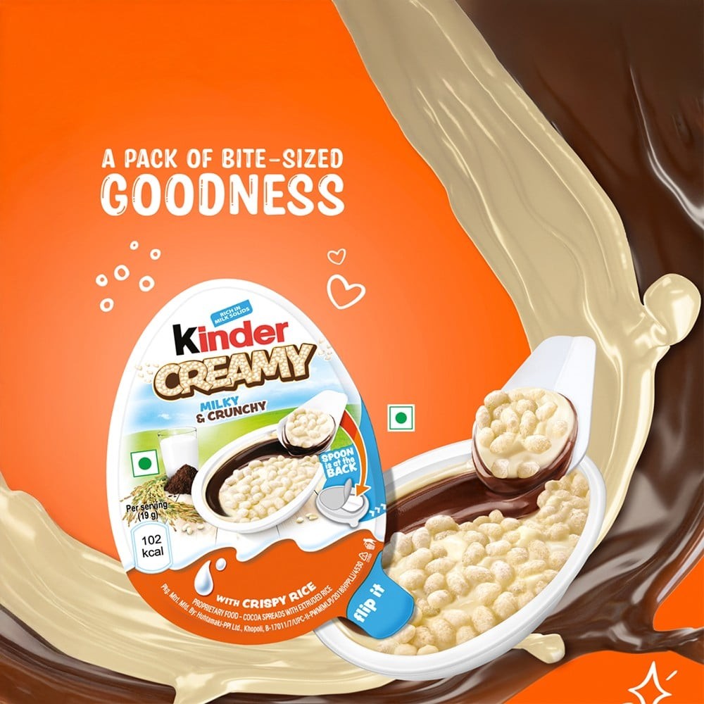 Kinder Creamy Milky & Crunchy