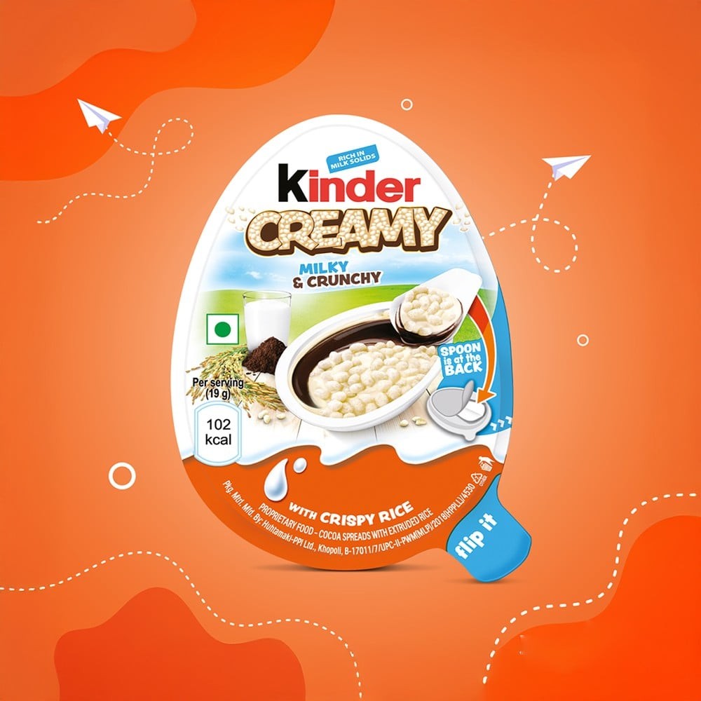 Kinder Creamy Milky & Crunchy
