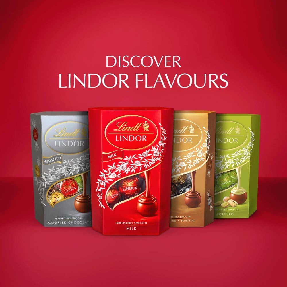 Lindt Lindor Milk Truffle Chocolate Gift Pack