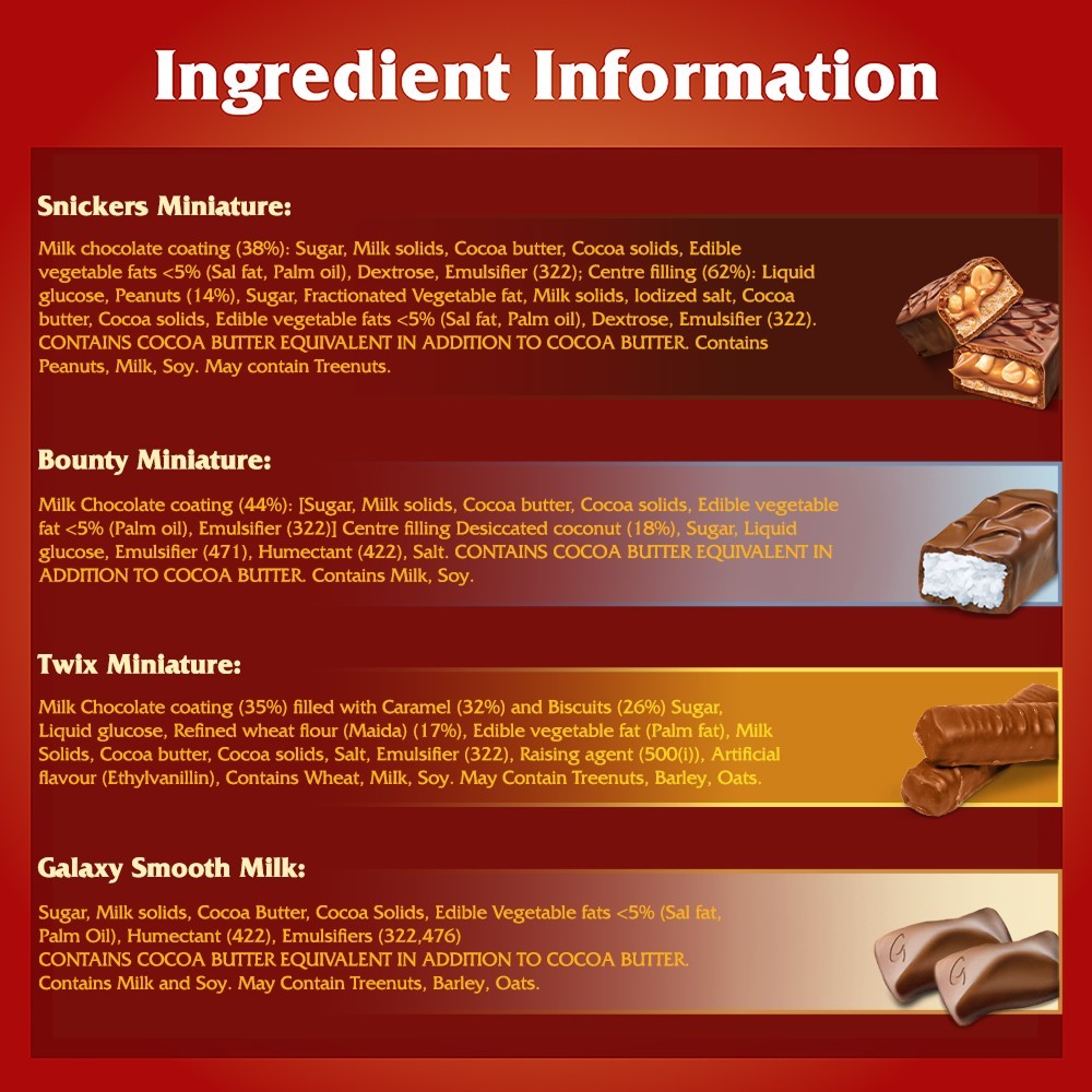 Snickers Best of Minis Assorted Chocolate Pack