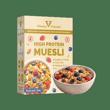 Fitness Friends High Protein Fruit & Nut Muesli