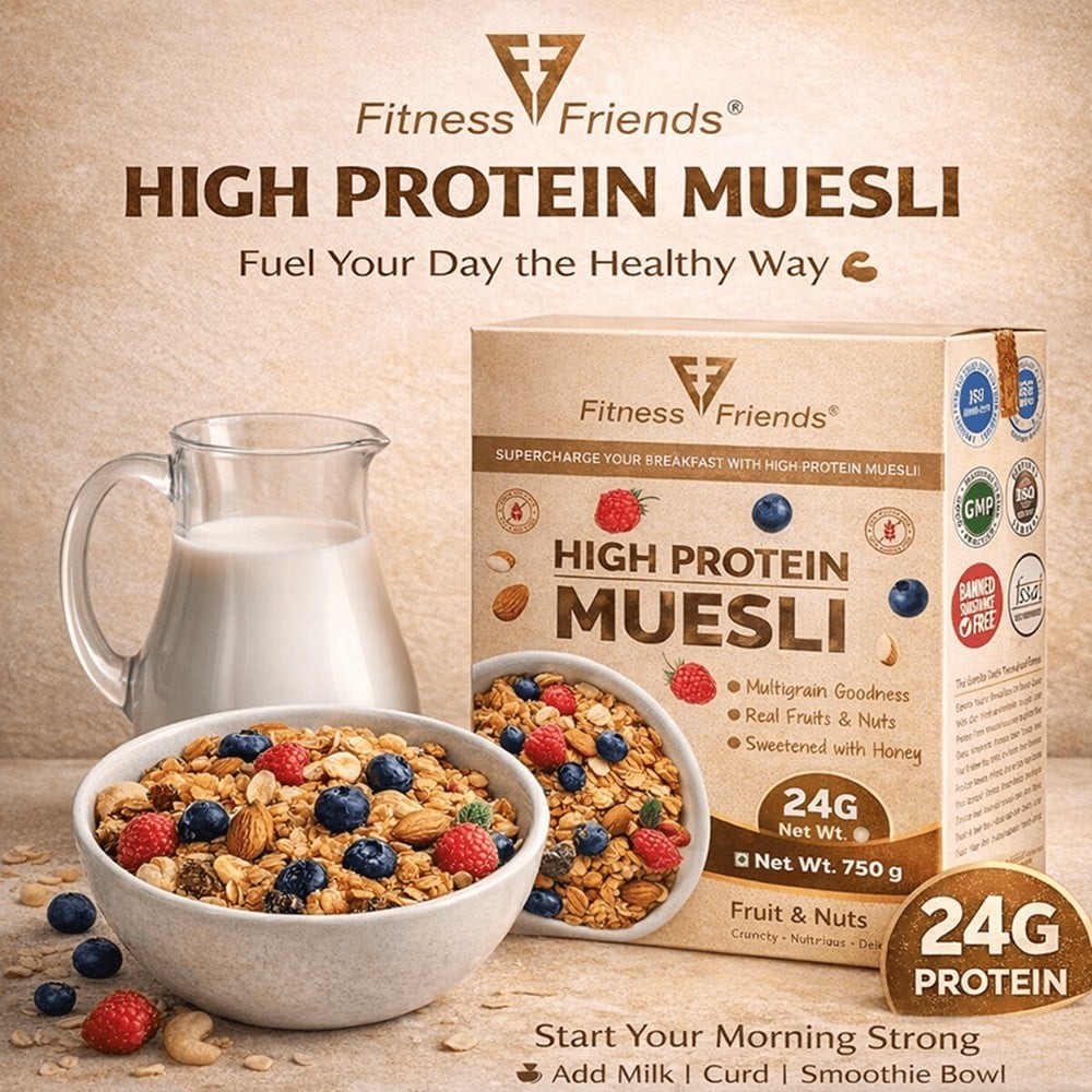 Fitness Friends High Protein Fruit & Nut Muesli