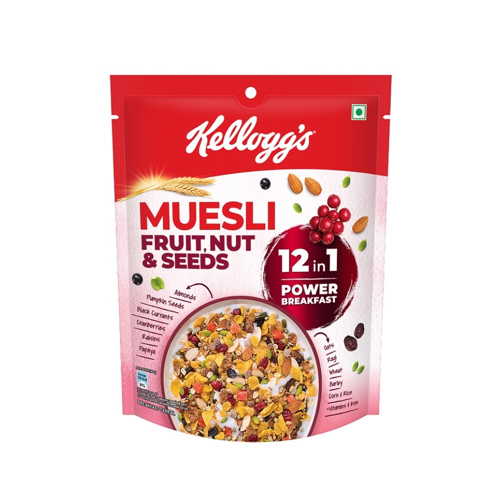 Kellogg's Muesli Fruit, Nut & Seeds - Pack of 2