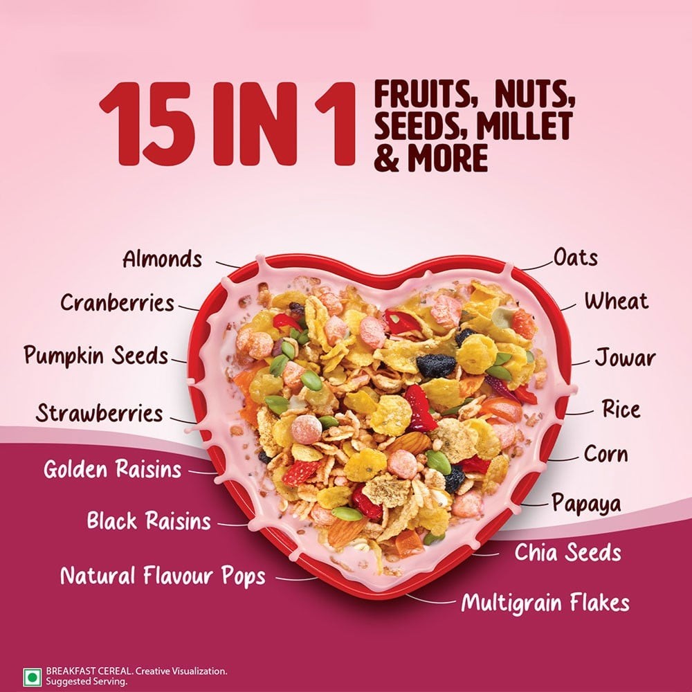Saffola Muesli Berry Crunch