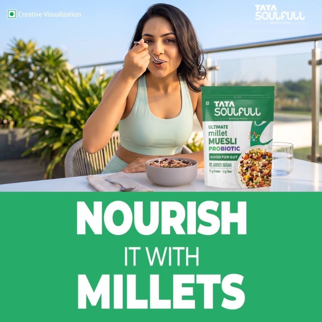 Tata Soulfull Millet Muesli Probiotic Good for Gut