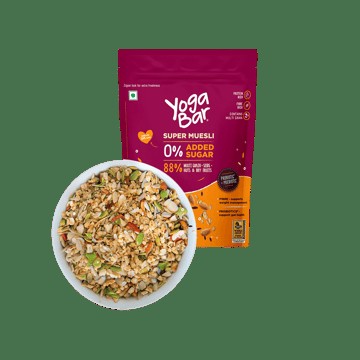 Yoga Bar 0% Added Sugar Super Muesli (400 g)