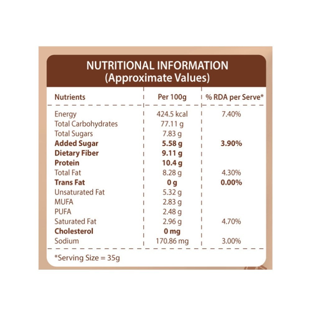 Zerobeli Crunchy Choco Almond Muesli with Cranberry