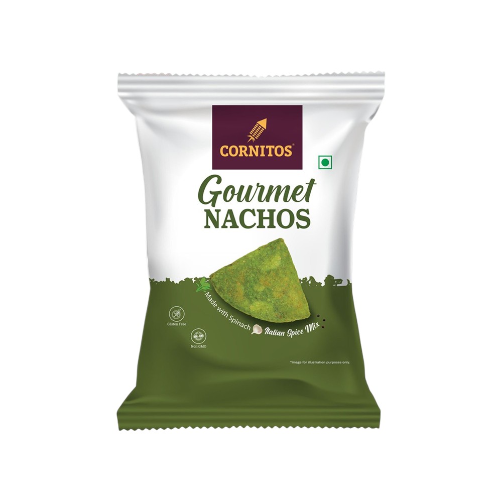 Cornitos Gourmet Spinach Nachos (Italian Spice Mix)