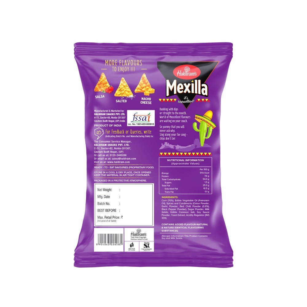 Haldiram's Sweet Thai Chilli Nachos Tortilla Chips