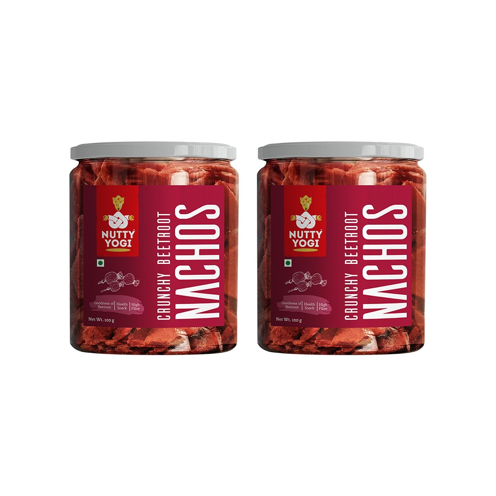 Nutty Yogi Crunchy Beetroot Nachos