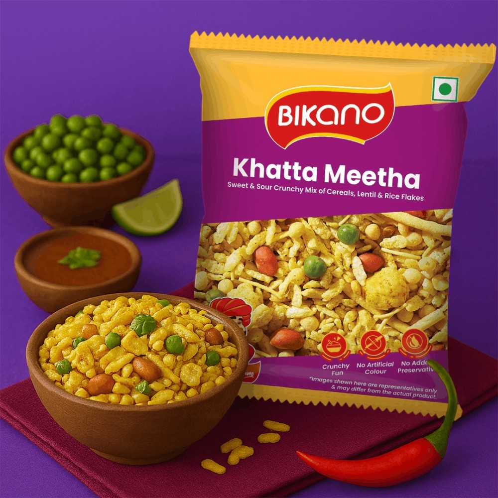 Bikano Khatta Meetha Mixture Namkeen