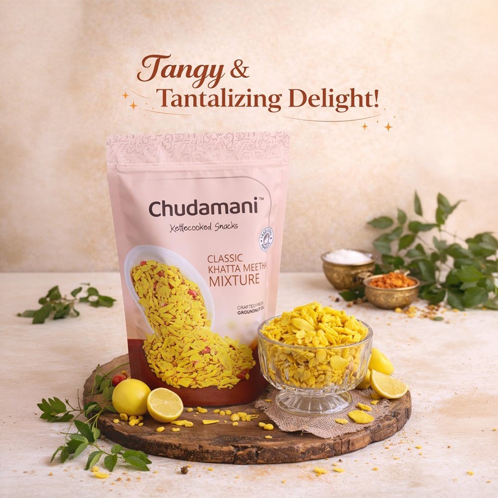Chudamani Indori Sev & Khatta Meetha Mixture Namkeen