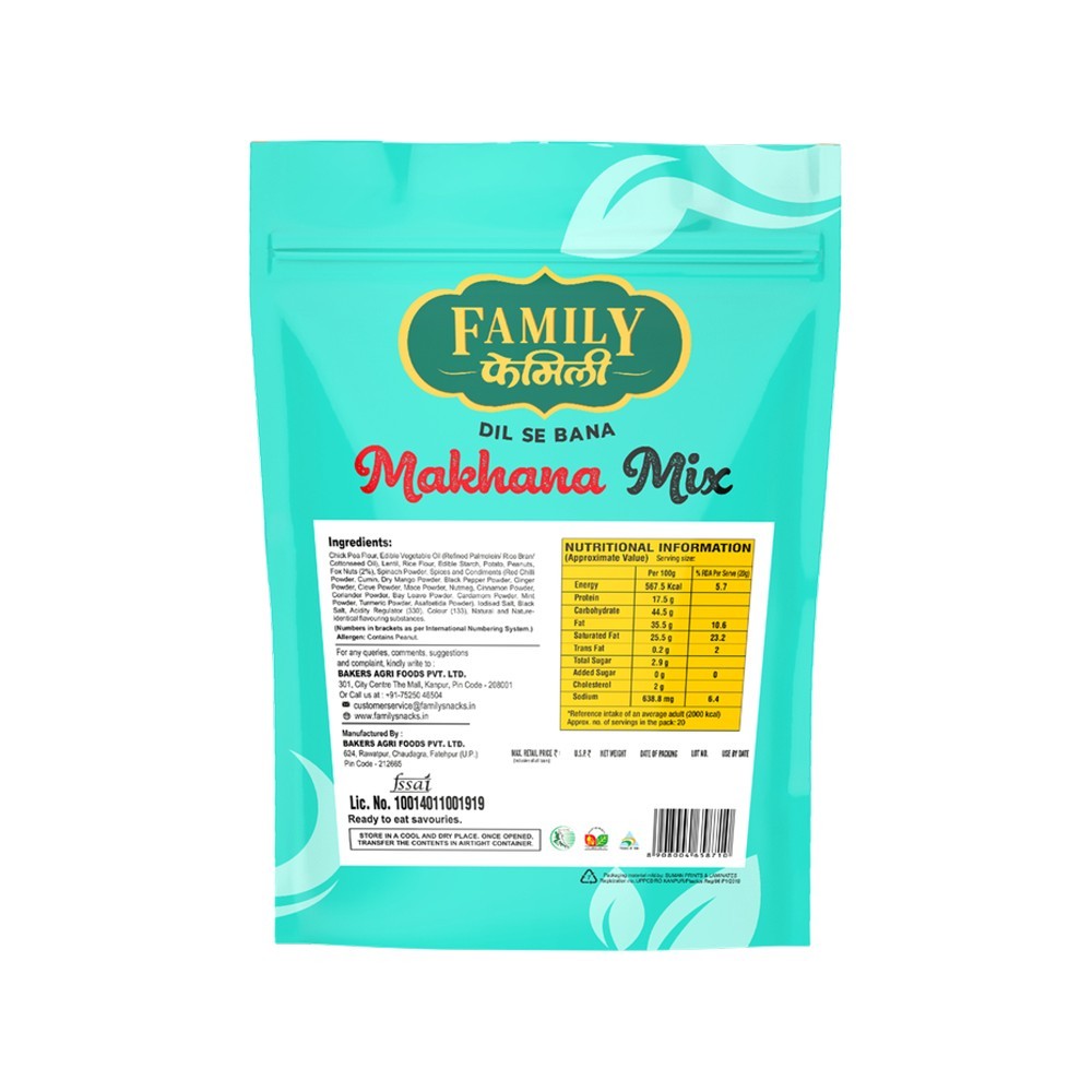 Family Makhana Mixture Namkeen