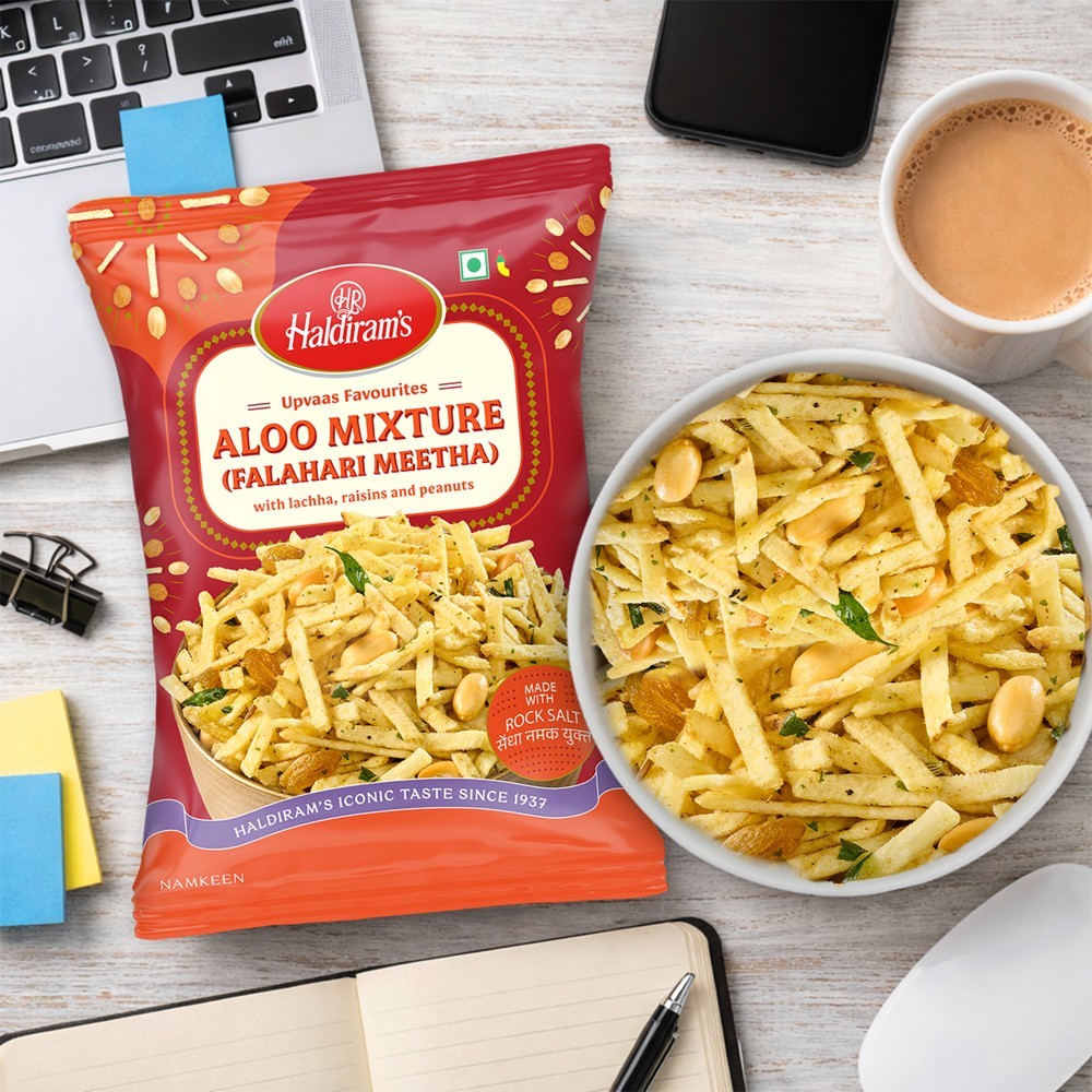 Haldiram's Falhari Meetha Aloo Mixture Namkeen