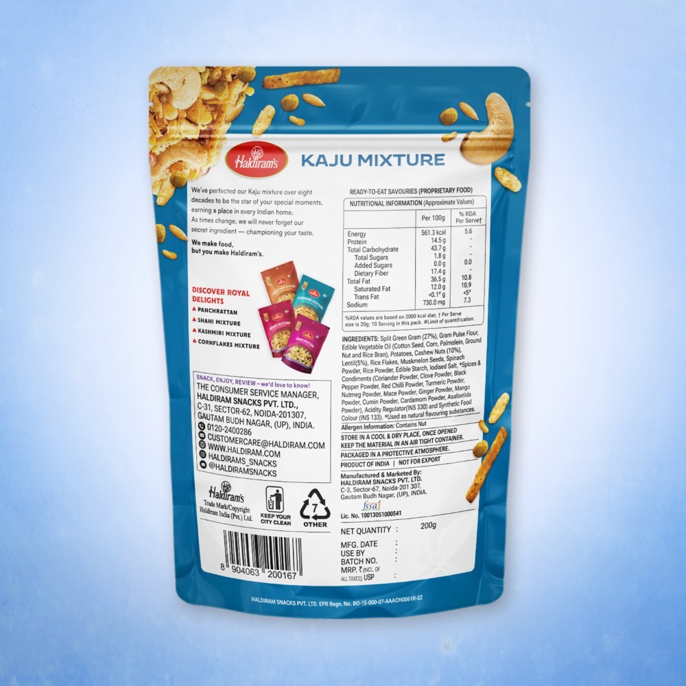 Haldiram's Kaju Mixture Namkeen