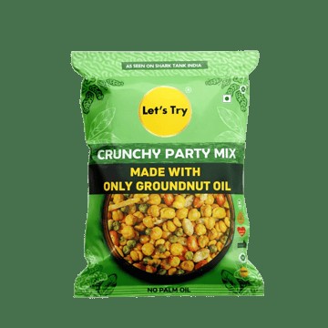 Let's Try Crunchy Party Mix Namkeen Snacks