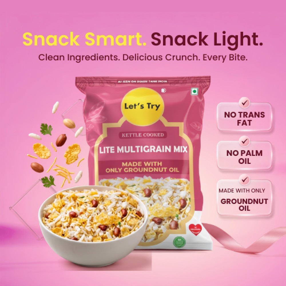Let's Try Lite Multigrain Mixture Namkeen