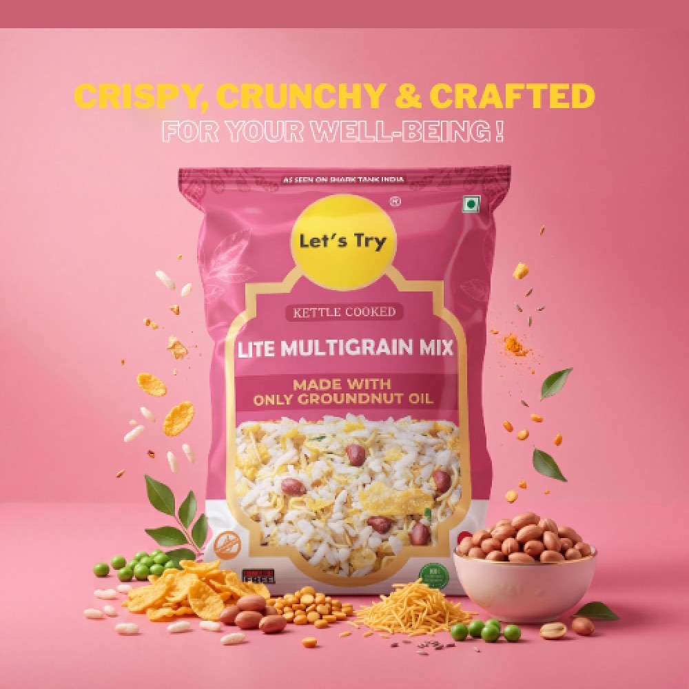 Let's Try Lite Multigrain Mixture Namkeen