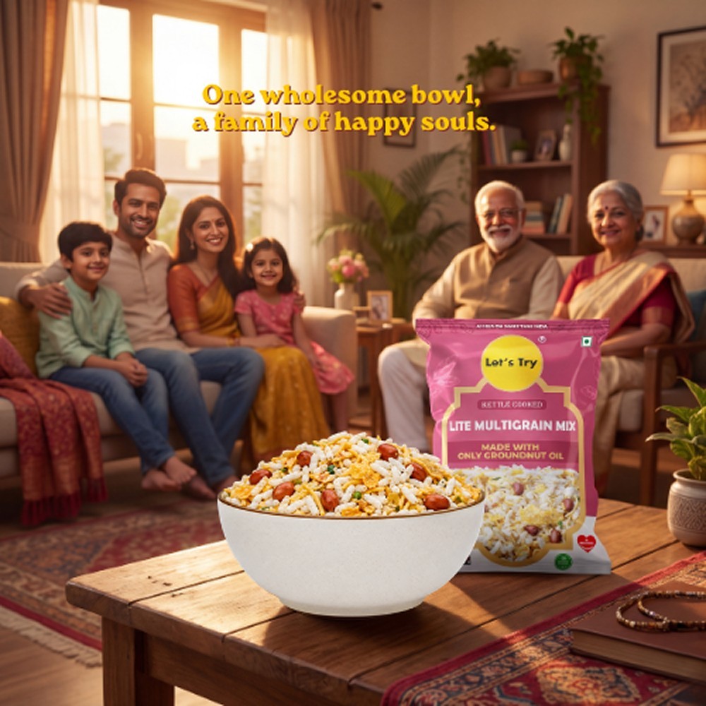 Let's Try Lite Multigrain Mixture Namkeen