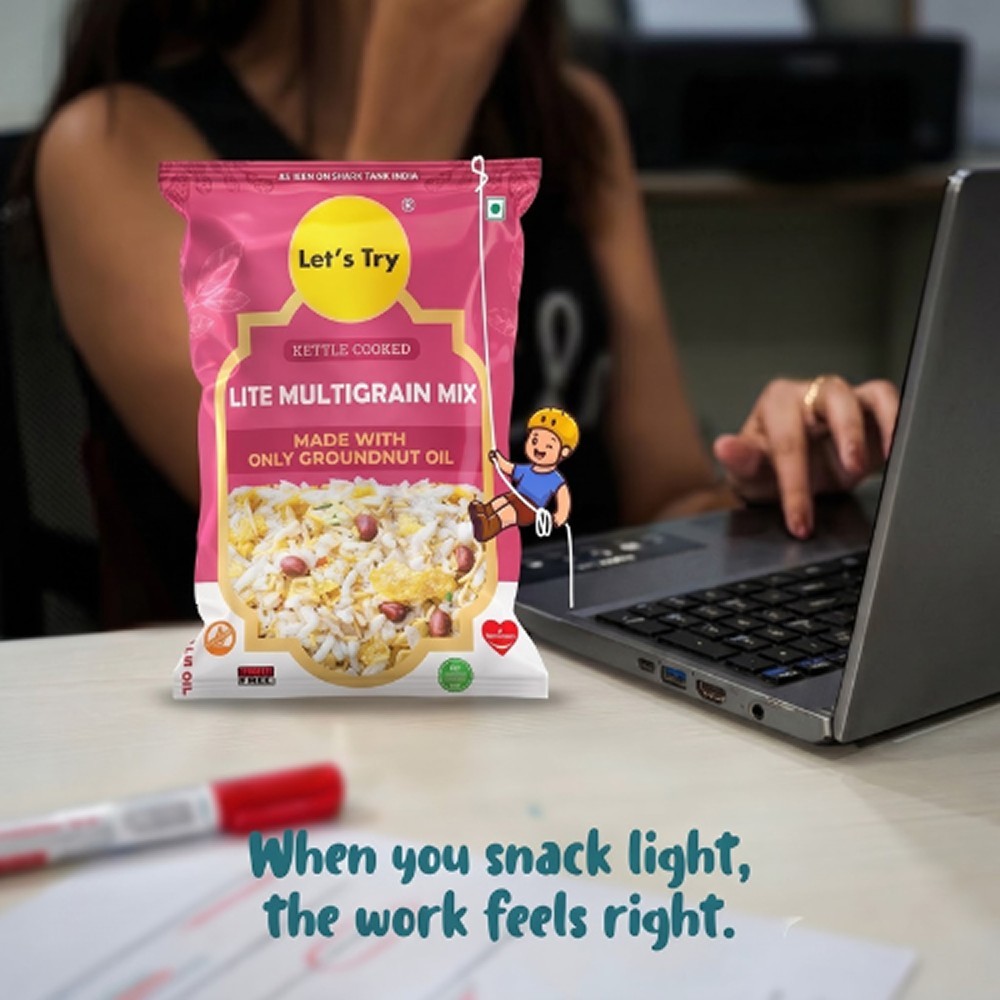 Let's Try Lite Multigrain Mixture Namkeen