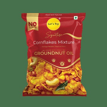 Let's Try Signature Cornflakes Mixture Namkeen