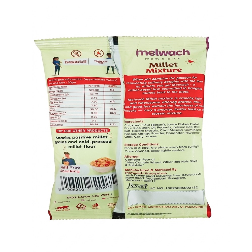 Melwach pick Jowar & Millet Mixture Namkeen