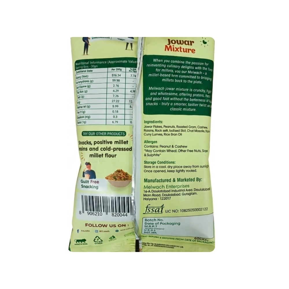 Melwach pick Jowar & Millet Mixture Namkeen