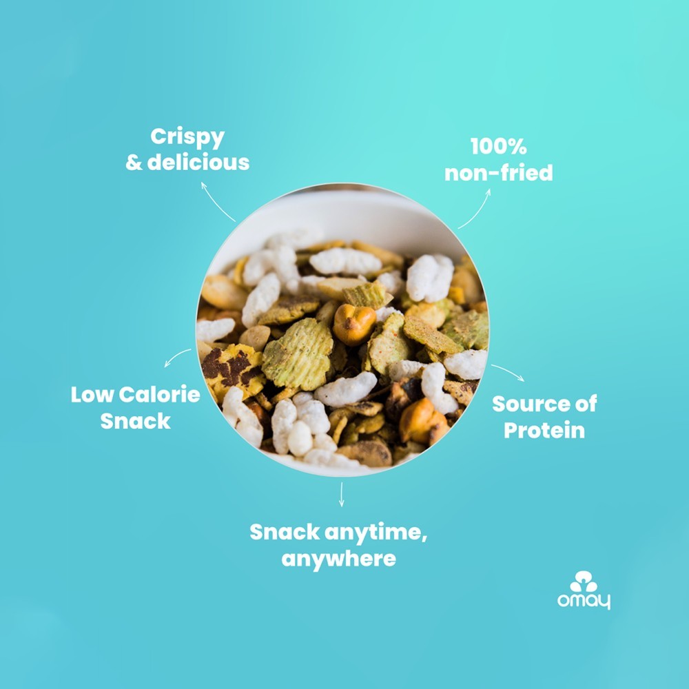 Omay Foods Khatta Meetha Mixture Namkeen