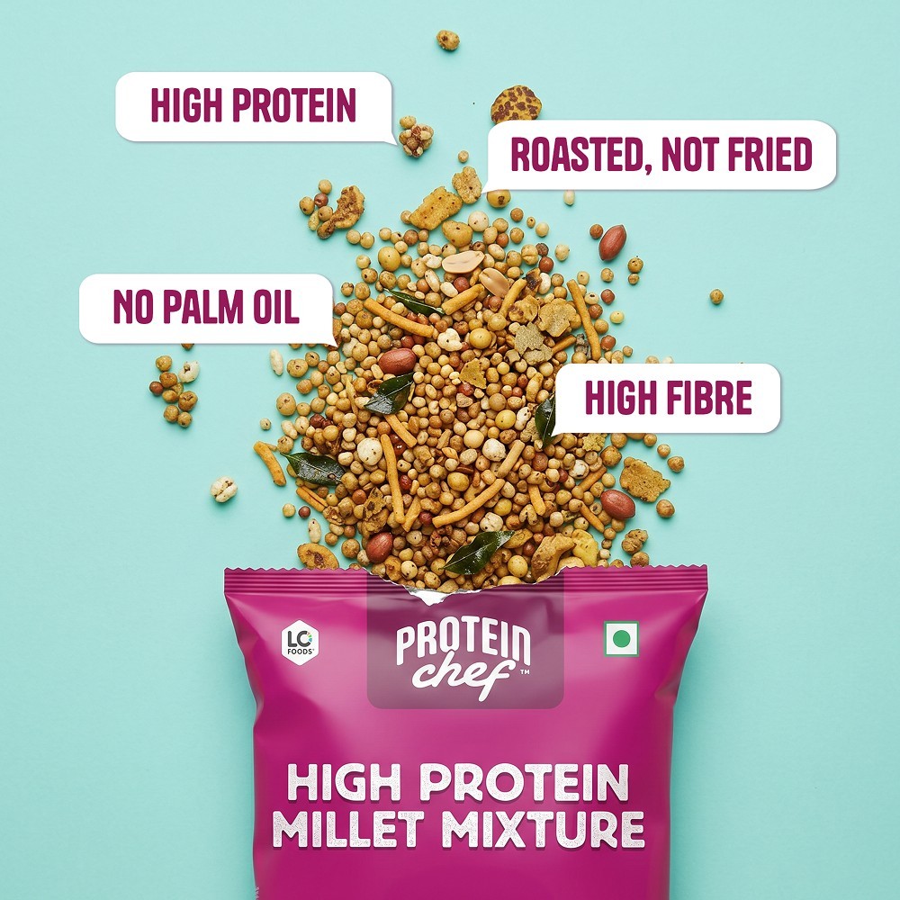 Protein Chef High Protein Millet Mixture Namkeen