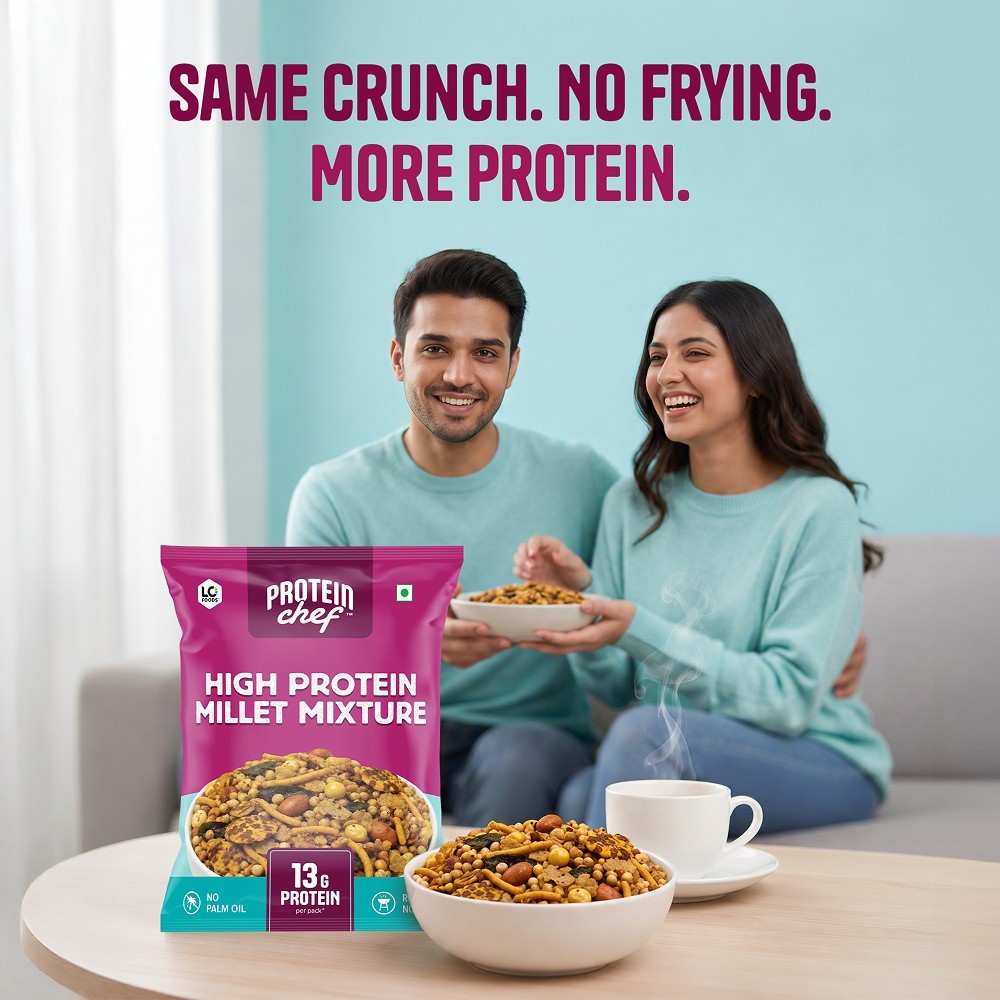 Protein Chef High Protein Millet Mixture Namkeen