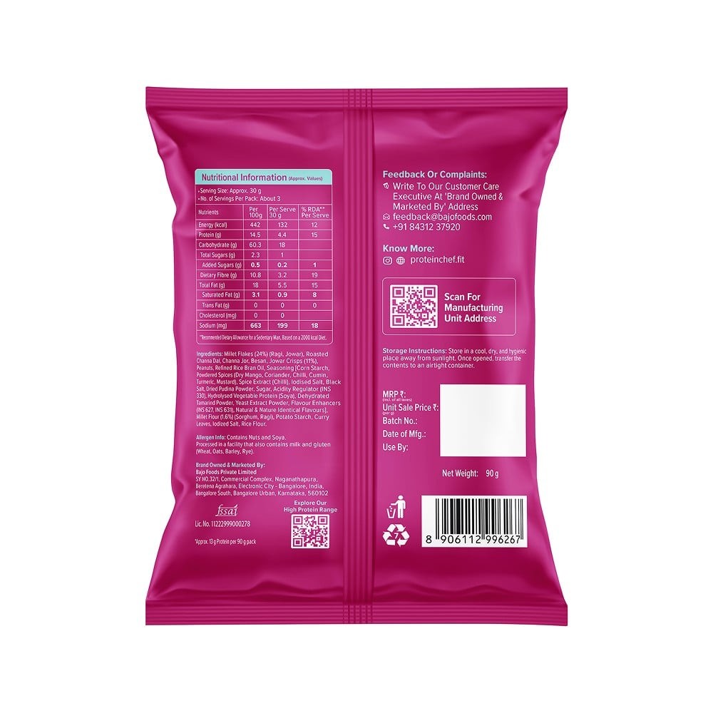Protein Chef High Protein Millet Mixture Namkeen